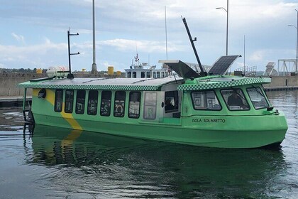 90 Min Harbour Tour on North Americas LARGEST Solar-Powered Boat!