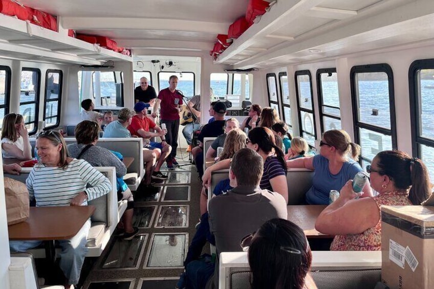 Comfortable seating for 34 people!