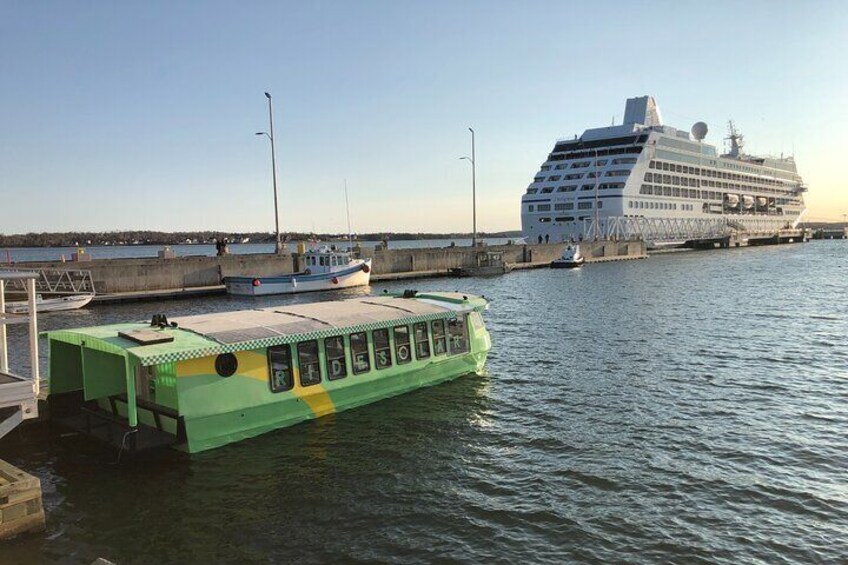 Located right at the Port of Charlottetown, cruise ship passengers can walk off their cruise ship and on to the Isola Solaretto in 2 minutes!