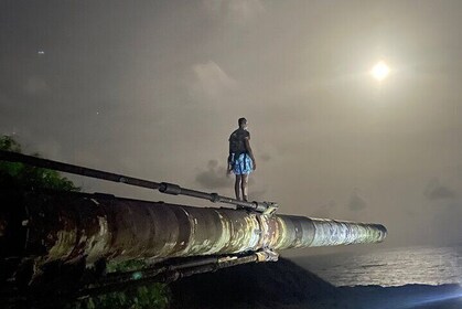 Moonlight HARP Gun Hike in Barbados