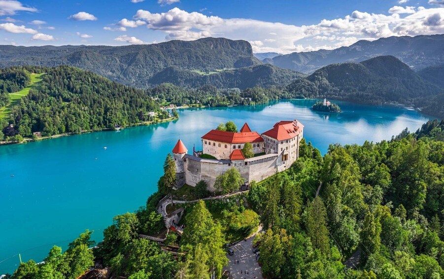 Picture 1 for Activity From Ljubljana: Postojna Cave, Predjama Castle and Lake Bled