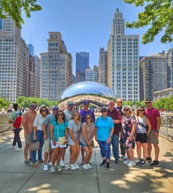 Chicago: Pyörän/kajakin vuokraus: Best of Attractions Walking Tour +Bike/Ka...