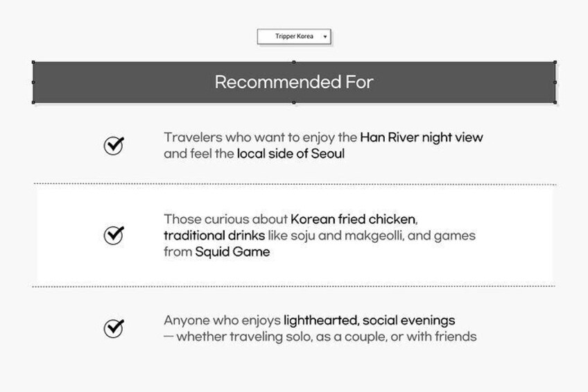 Seoul Night Picnic by Han River with Games & Evening Cruise