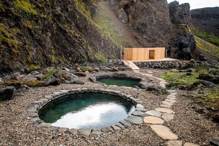 Picture 5 for Activity Husafell: Canyon Baths Soak with short Highlands Hike