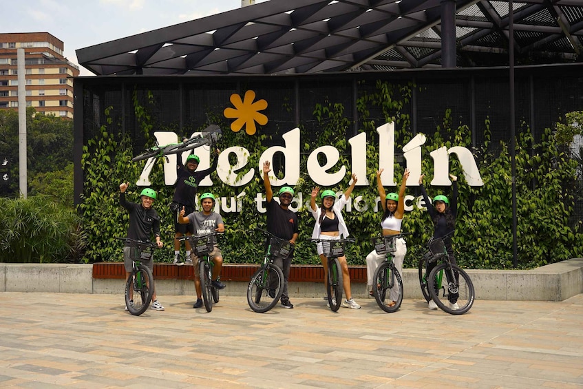 Picture 2 for Activity Medellin: Bike City Tour with Local Food and Drink Tastings
