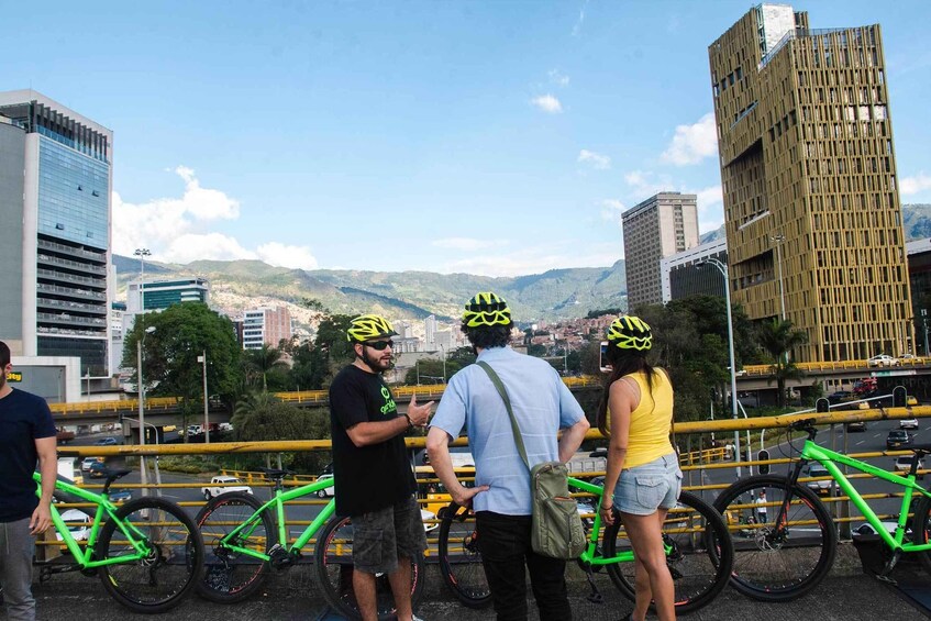 Picture 2 for Activity Medellin: Bike City Tour with Local Food and Drink Tastings