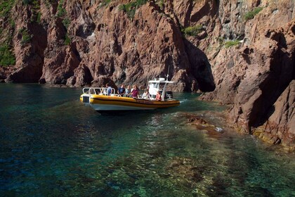 Porto: Scandola naturreservat, Båttur i Girolatabukten