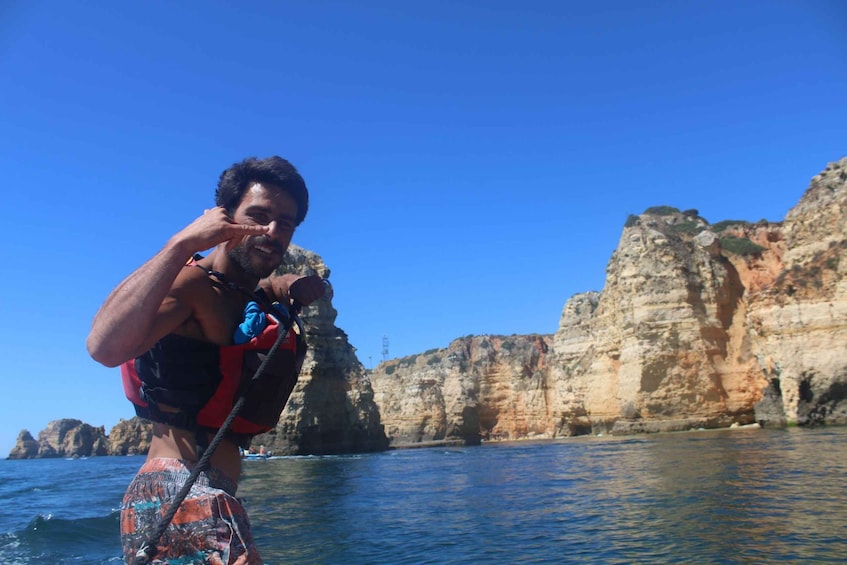 Picture 2 for Activity From Lagos: Algarve Coast and Caves by Kayak