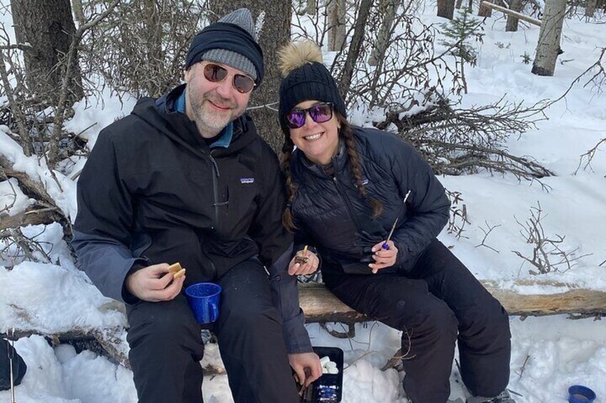 Frozen Waterfall Snowshoe Tour Estes Park