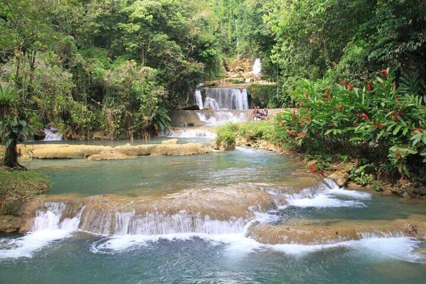 YS Falls and Pelican Bar from Montego Bay