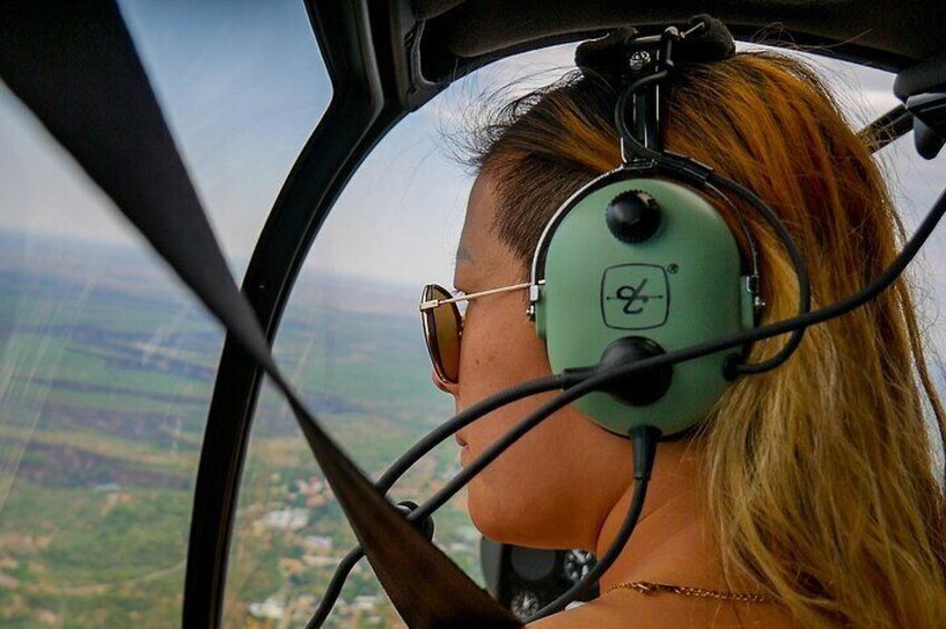 Helicopter Scenic Flight over Victoria Falls