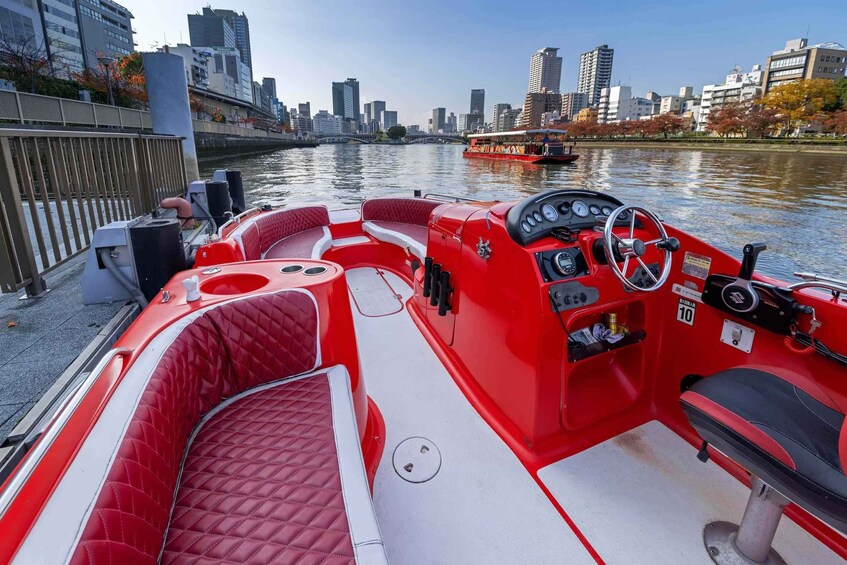 Picture 3 for Activity Osaka: Dotonbori's Bridges 20-Minute Cruise