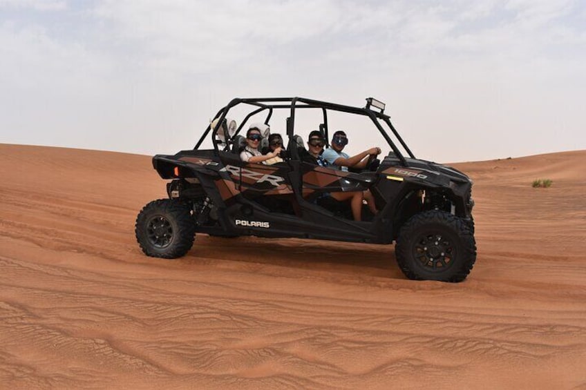 Polaris RZR 1000cc self drive 4 seats Camel Ride and Sandboarding