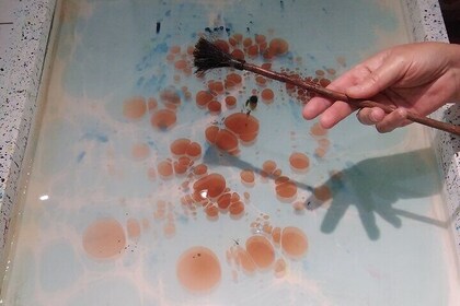 Ebru Art - Water Marbling - Fabric painting