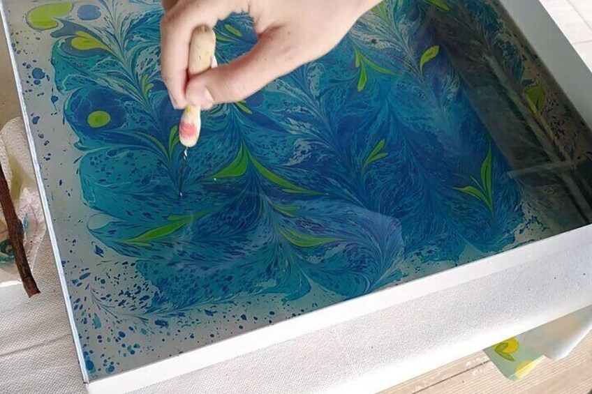 Ebru Art - Water Marbling