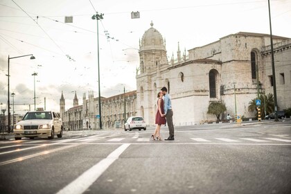 Lisbonne : Séance photo avec un photographe de vacances privé