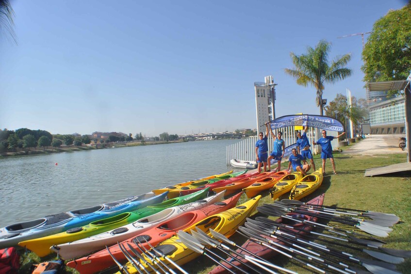 Picture 2 for Activity Seville: Guadalquivir River Kayak Tour or Kayak Rental