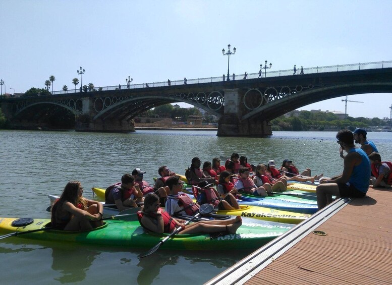 Picture 6 for Activity Seville: Guadalquivir River Kayak Tour or Kayak Rental