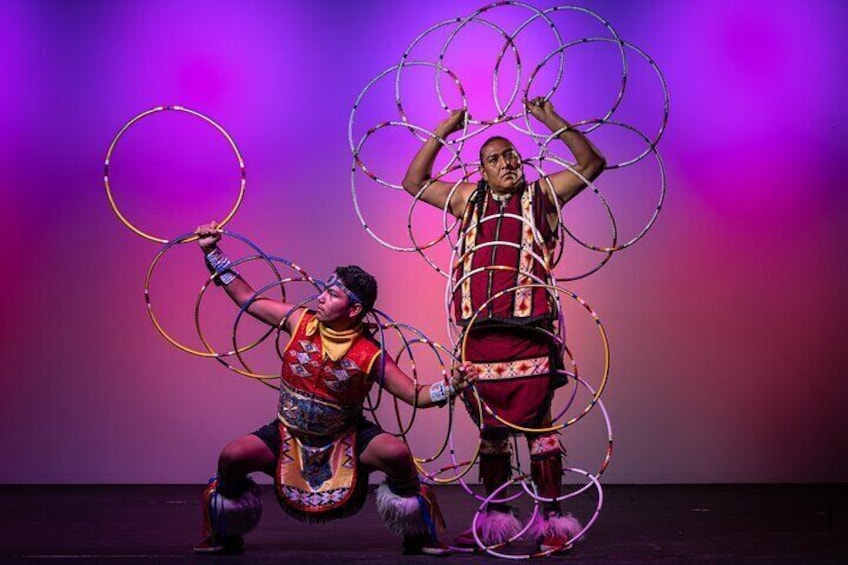 World class Native American Hoop Dancers