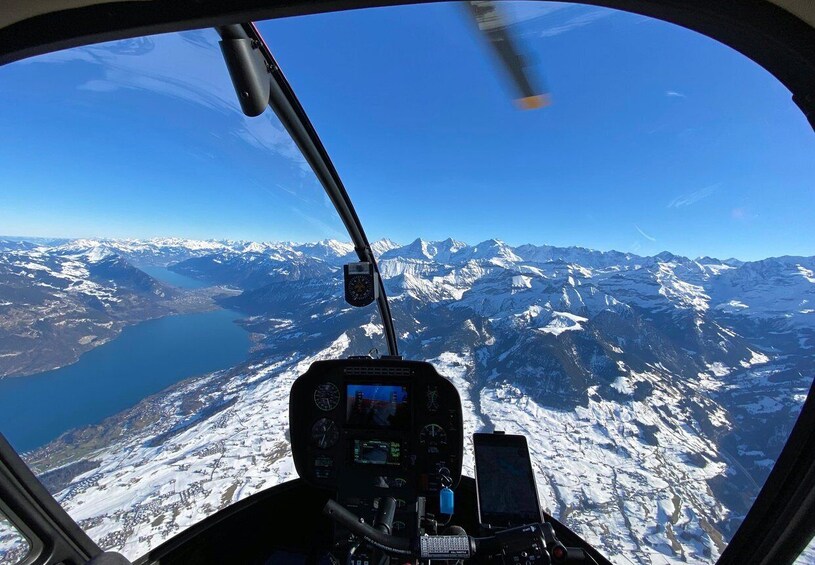 Picture 2 for Activity Bern: Private 42-Min Swiss Alps Helicopter Flight 2-3 People