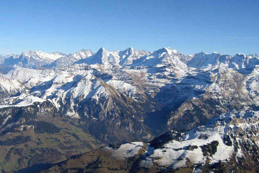 Picture 3 for Activity Bern: Private 42-Min Swiss Alps Helicopter Flight 2-3 People