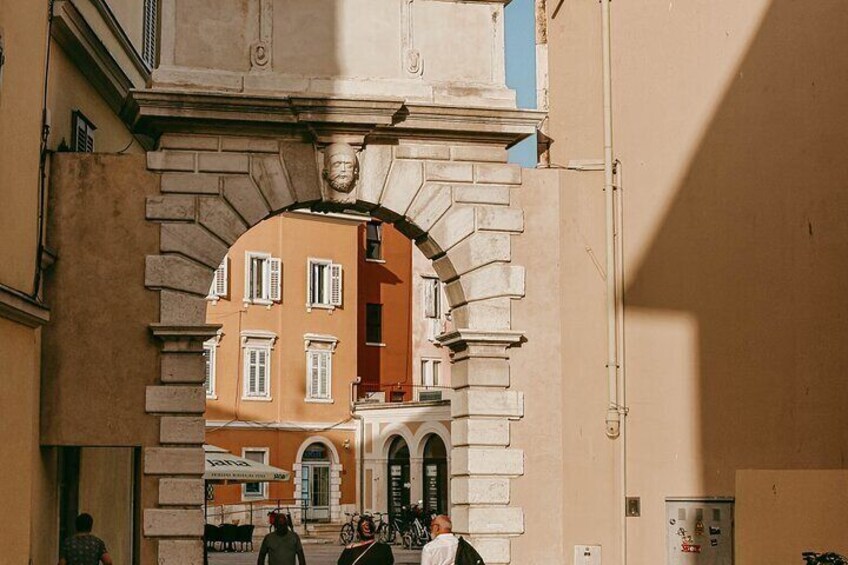 Balbi's Arch in Rovinj