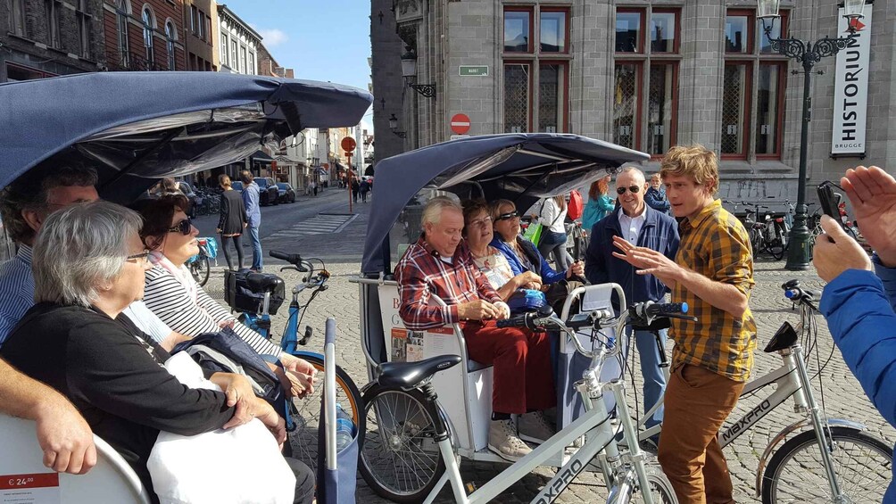 Picture 3 for Activity Bruges: Guided Rickshaw Tour