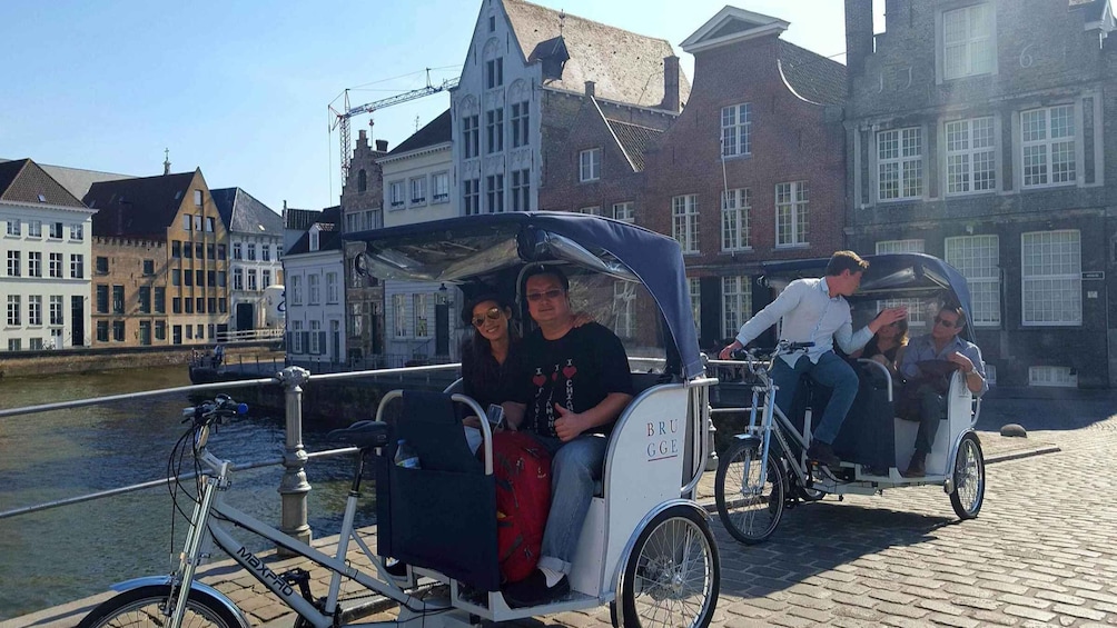 Picture 2 for Activity Bruges: Guided Rickshaw Tour