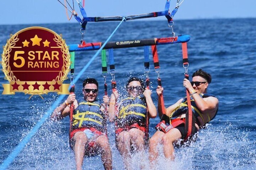 1000ft Parasailing Experience in Waikiki, Hawaii 