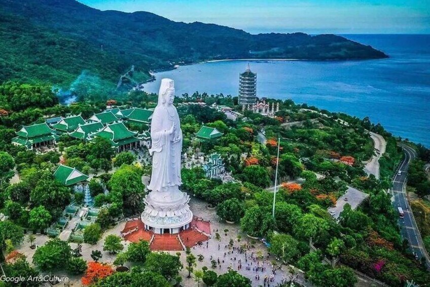 Da Nang Explore: Lady Buddha, Monkey Mountain & Am Phu Cave Tour