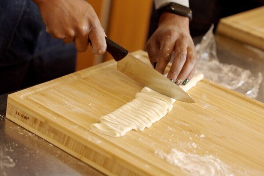 Handmade Noodles with Korean Grandma