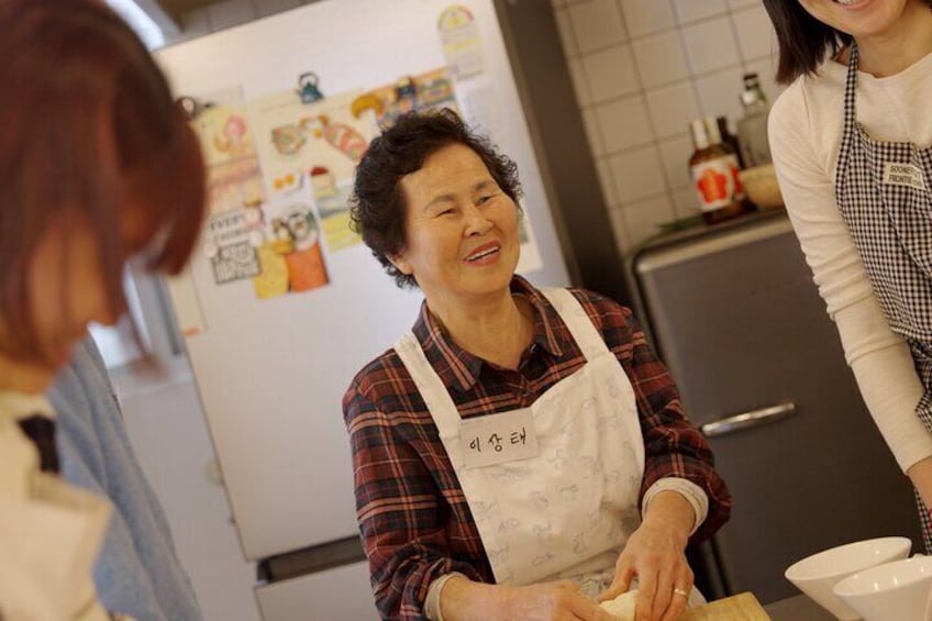 Handmade Noodles with Korean Grandma