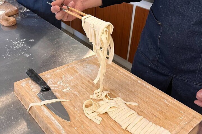 Handmade Noodles with Korean Grandma