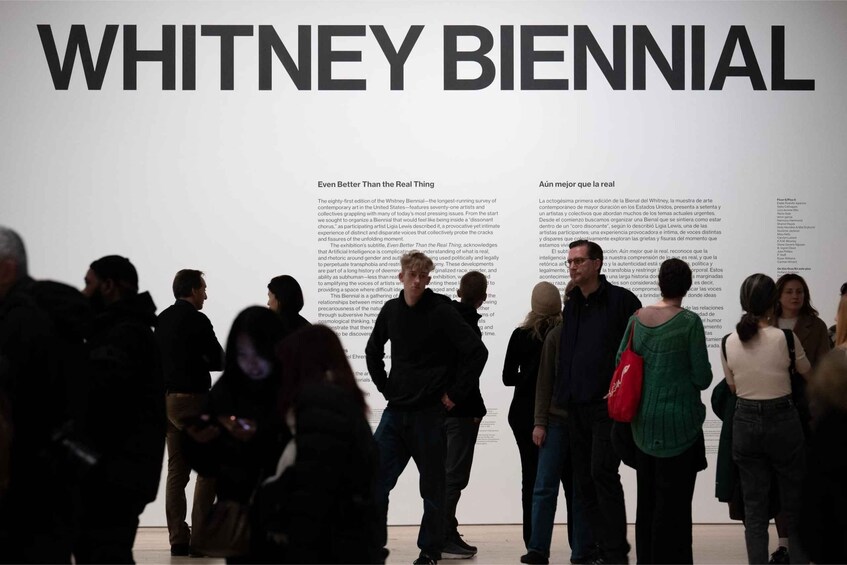 Picture 4 for Activity NYC: Whitney Museum Ticket or Before Hours Tour