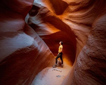 Zion orientale: Esplorazione del Crimson Slot Canyon e tour in UTV