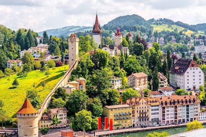 Private Trip from Zurich to Mount Rigi via Lucerne City