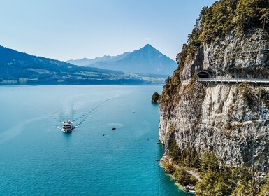 Interlaken: Boot Dagpas op het meer van Thun en Brienz