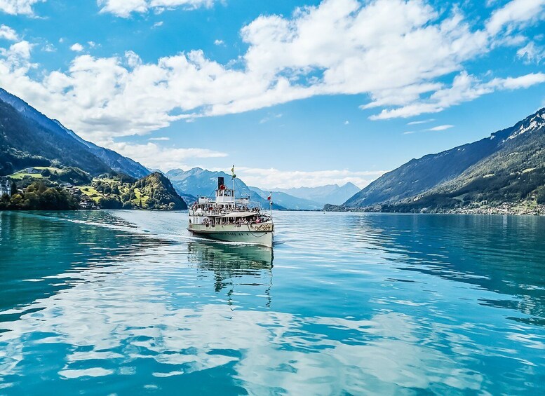 Picture 6 for Activity Interlaken: Boat Day Pass on Lake Thun and Lake Brienz