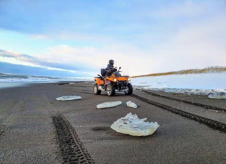 Picture 1 for Activity Reykjavík: Black Sand Beach 2-Hour ATV Adventure