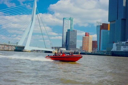 Rotterdam: Crucero privado en lancha rápida por el río Maas