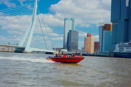 Rotterdam: Privat snabbbåtskryssning på floden Maas