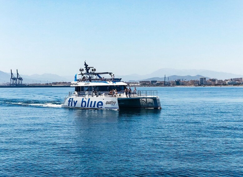 Malaga: Catamaran Cruise with Optional Swimming Stop