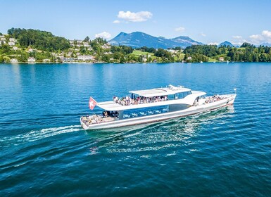 Luzern: 1-times cruise på panoramisk yacht