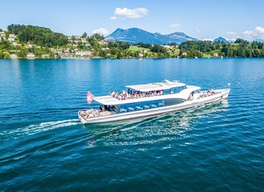 Lucerne : croisière d'une heure sur un yacht panoramique