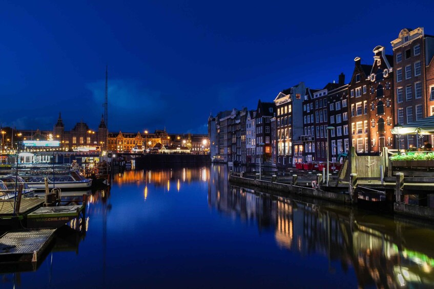 Picture 3 for Activity Amsterdam: Private Evening Canal Cruise with Prosecco