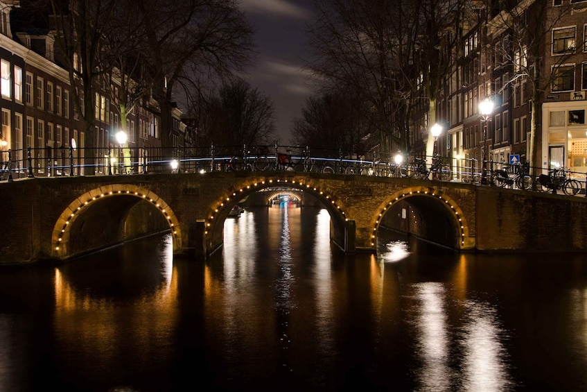 Picture 8 for Activity Amsterdam: Private Evening Canal Cruise with Prosecco