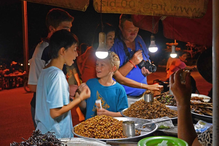 Picture 7 for Activity Siem Reap: After Dark Foodie Tour on a Vespa