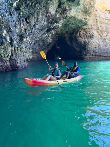 Picture 6 for Activity Albufeira: Caves and Cliffs Kayaking Tour