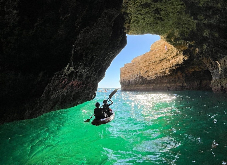 Picture 2 for Activity Albufeira: 2-Hour Caves and Cliffs Kayaking Experience