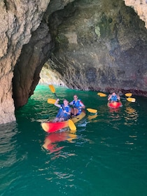 Albufeira: Grotten en kliffen kajaktocht